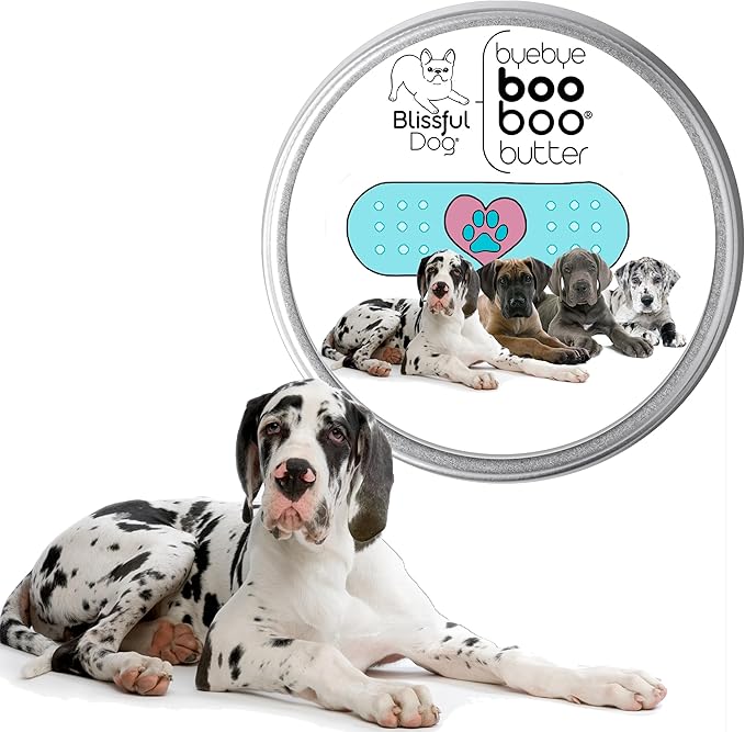 The Blissful Dog 4 oz TIN Great Dane Booboo Butter