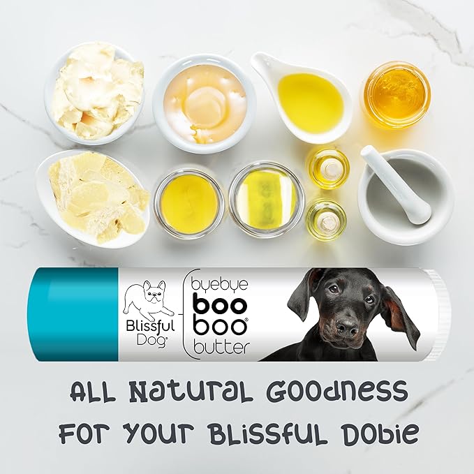 The Blissful Dog Doberman Pinscher Boo Boo Butter, 0.15-Ounce