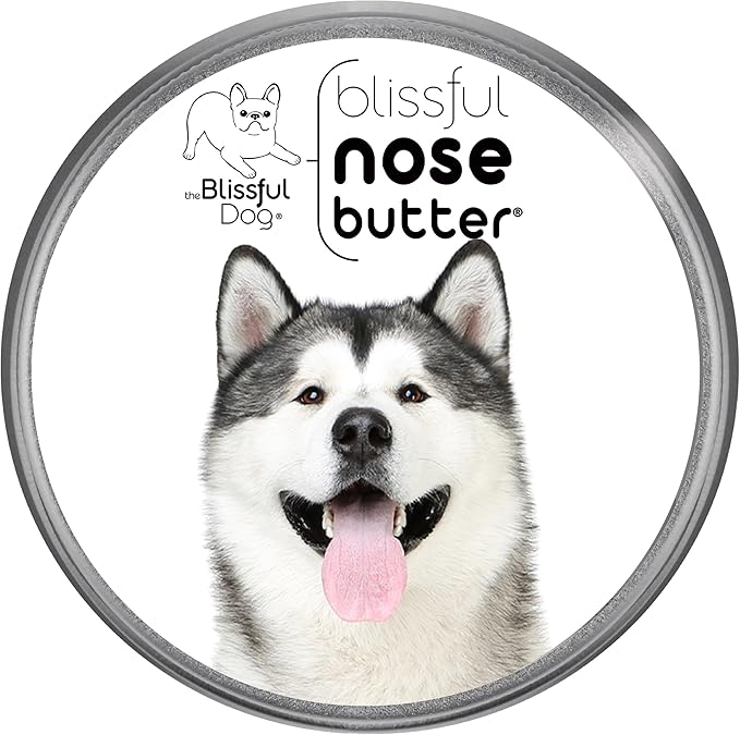 The Blissful Dog Malamute Unscented Nose Butter - Dog Nose Butter, 4 Ounce