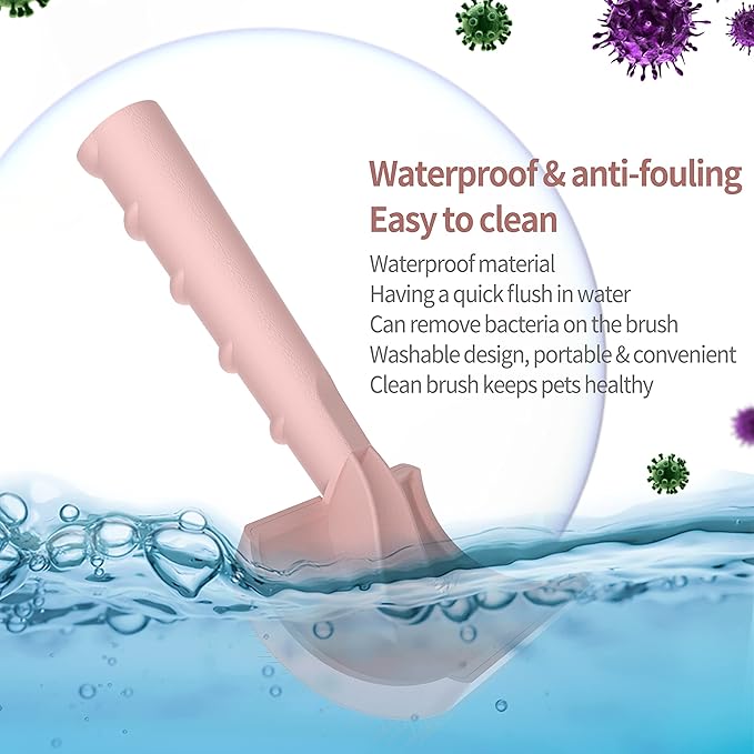 Super Dense Soft Slicker Brush for Thick and Long Fur Dogs - Grooming Brush for Fluff, Shedding, Tangles on Goldendoodles - 25mm (1")