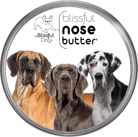 The Blissful Dog Great Dane Unscented Nose Butter - Dog Nose Butter, 4 Ounce