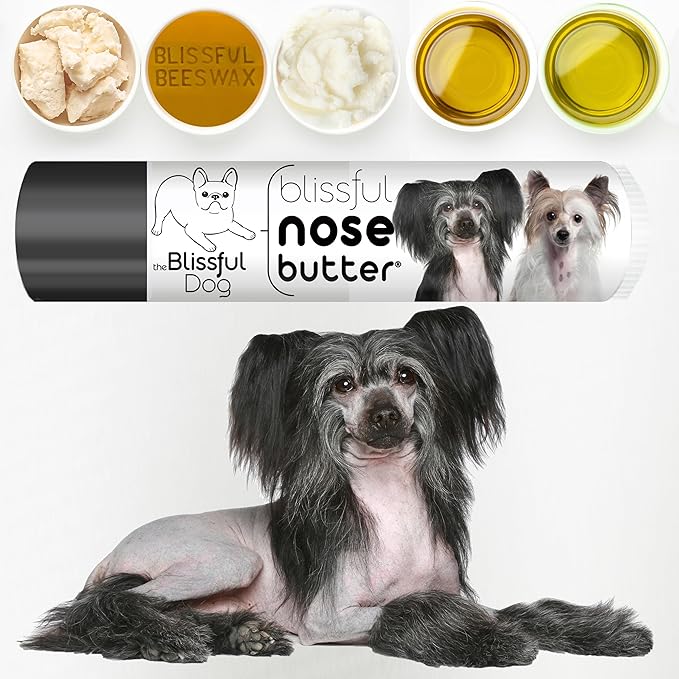 The Blissful Dog Chinese Crested Unscented Nose Butter, 0.15-Ounce