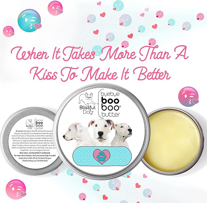 The Blissful Dog Dogo Argentino Boo Boo Butter, 1-Ounce