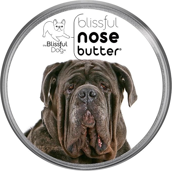 The Blissful Dog Neapolitan Mastiff Unscented Nose Butter - Dog Nose Butter, 16 Ounce