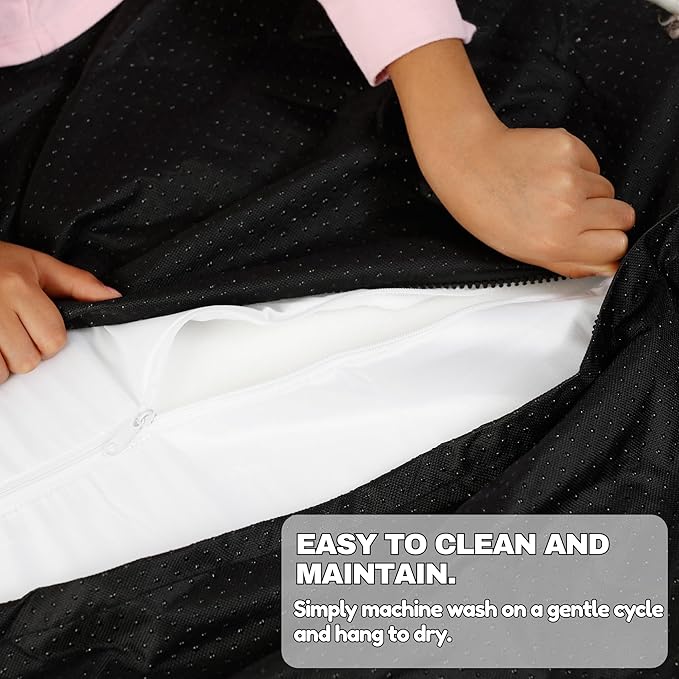 IHAPPYDOG Luxury Faux Fur Orthopedic Dog Beds, Memory Foam Crate Bed for Small, Medium, Large and XL Pets, Fluffy Pet Bed with Waterproof and Washable Cover, Fits Crates (White, 41"x27")