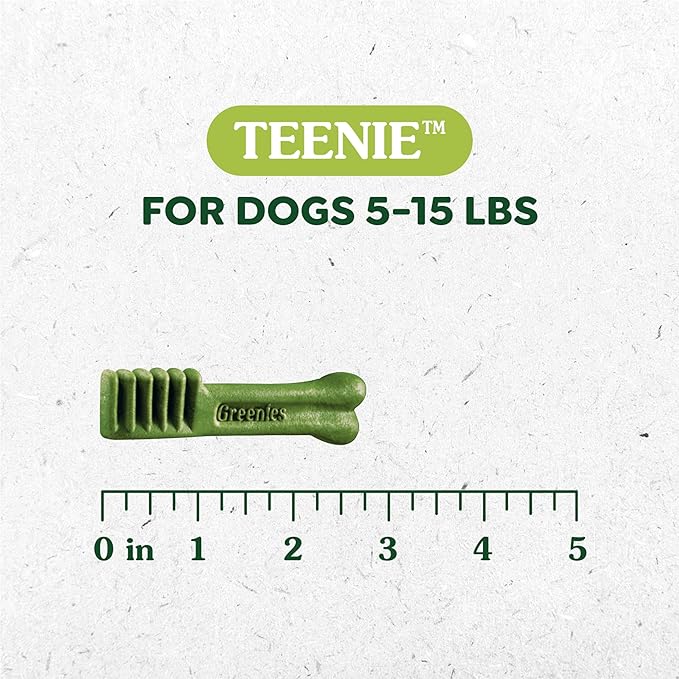 Greenies Original Teenie Dental Dog Treats, 54 oz. Pack (192 Treats)