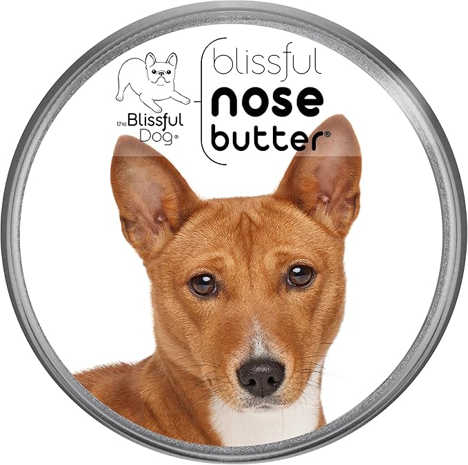 The Blissful Dog Basenji Unscented Nose Butter - Dog Nose Butter, 8 Ounce