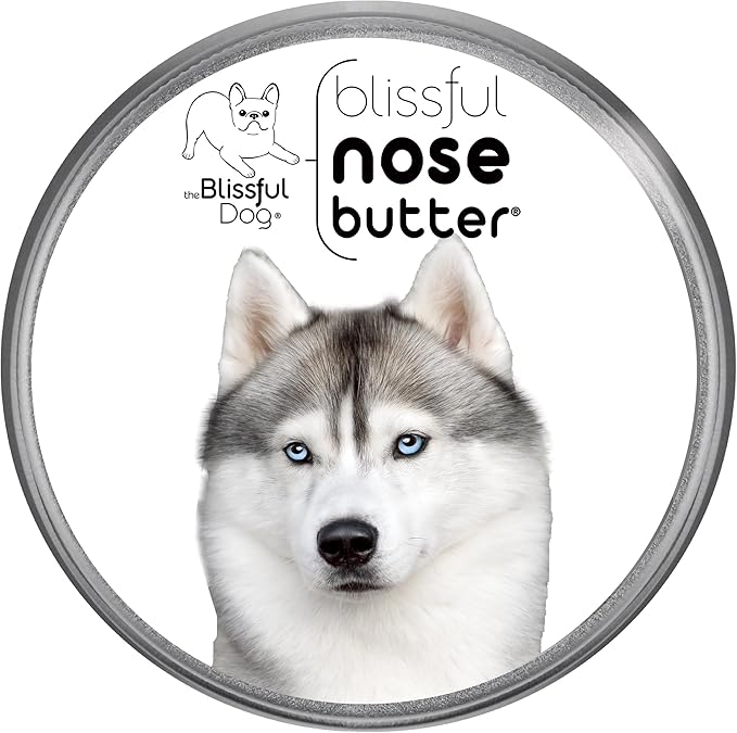 The Blissful Dog Husky Unscented Nose Butter - Dog Nose Butter, 8 Ounce