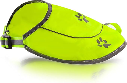 Dog Hunting Vest Reflective Dog Vest - Dog Safety Vest with Elastic Strap, Comfortable Dog Reflective Vest, Reflective Dog Safety Jacket High Visibility Vest for Dogs