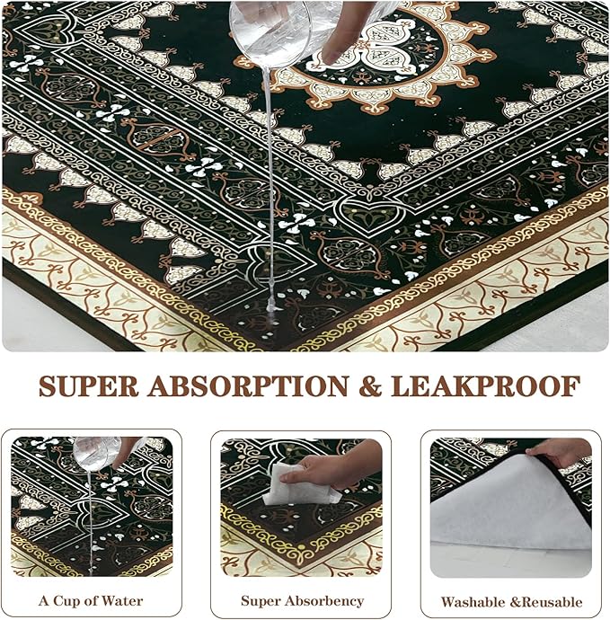 Qeils Washable Pee Pads for Dogs, 2 Pack Reusable Puppy Pads 36"x41" Super Absorbent Leakproof Dog Training Pads, Non-Slip Potty Pads for Crate, Floor, Couch, Whelping Pads Litter Mat Puppy Supplies