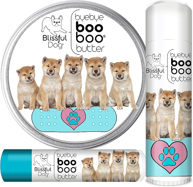 The Blissful Dog 8 oz TIN Shiba Inu Booboo Butter