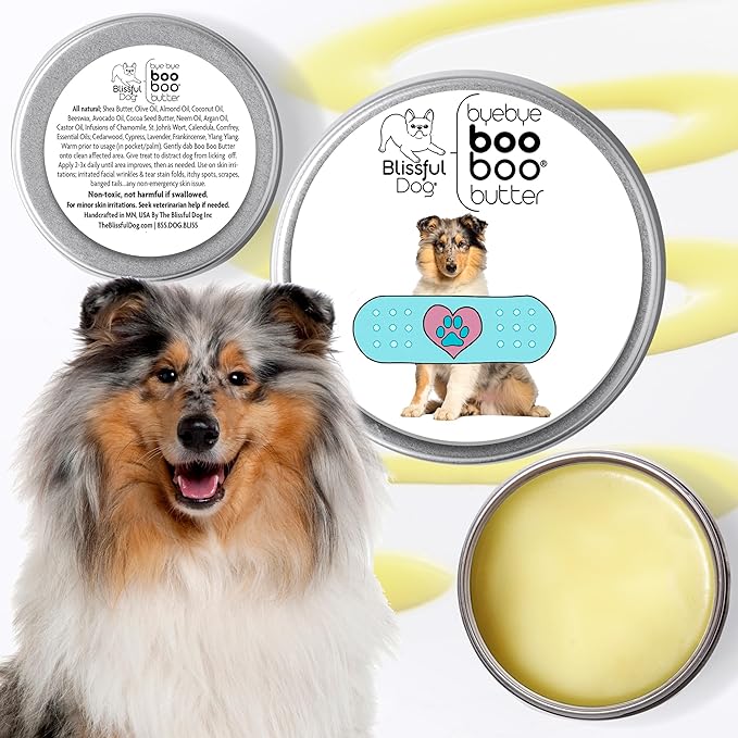 The Blissful Dog 2 oz TIN Collie Booboo Butter