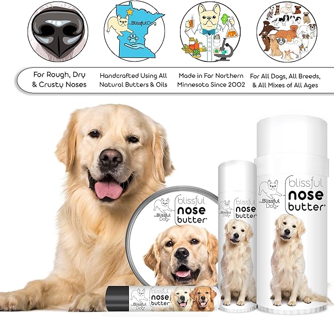 The Blissful Dog Golden Retreiver Unscented Nose Butter