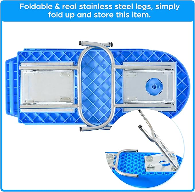 SHELANDY 45" Pet Grooming Bathtub Dog Wash Station | Heavy Duty Bathing Tub (Bathtub & Stairs Combo)