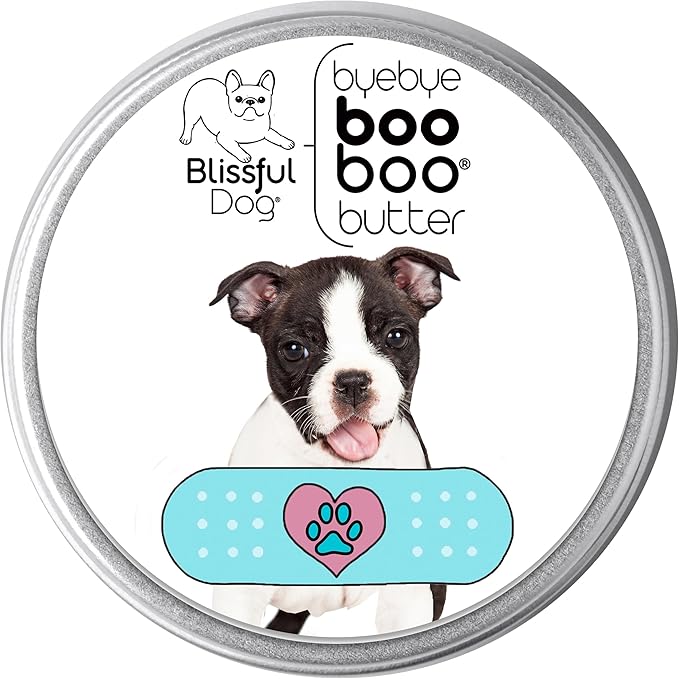 The Blissful Dog 2 oz TIN Boston Terrier Booboo Butter