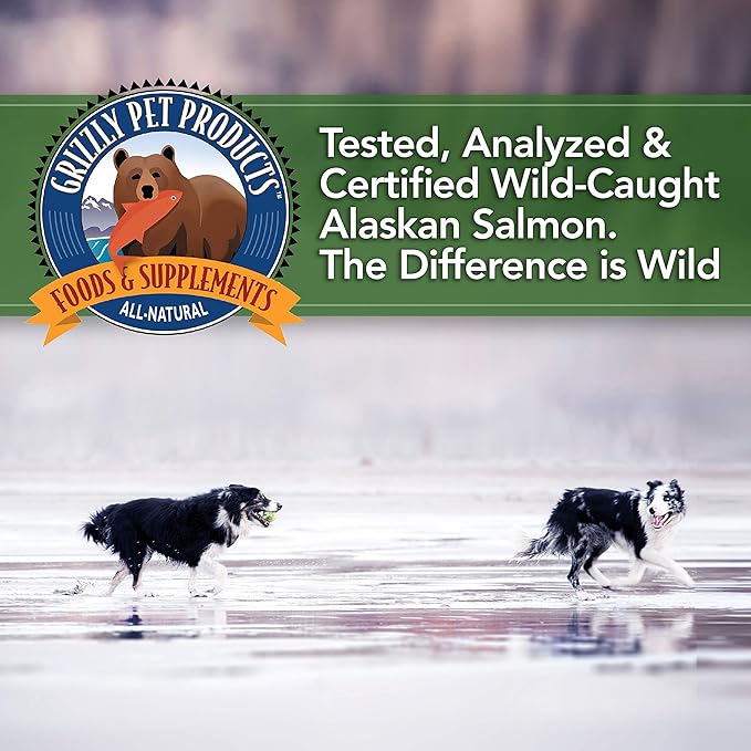 Grizzly Pet ProductsAlgal Plus Omega 3-6-9 Food Supplement for Dogs and Cats, 16 Ounce Bottle