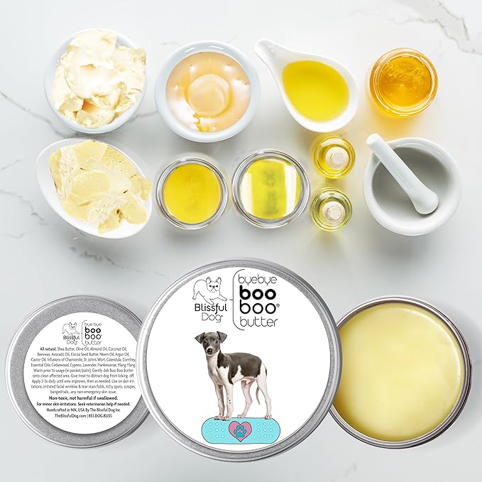 The Blissful Dog Italian Greyhound Boo Boo Butter, 4-Ounce