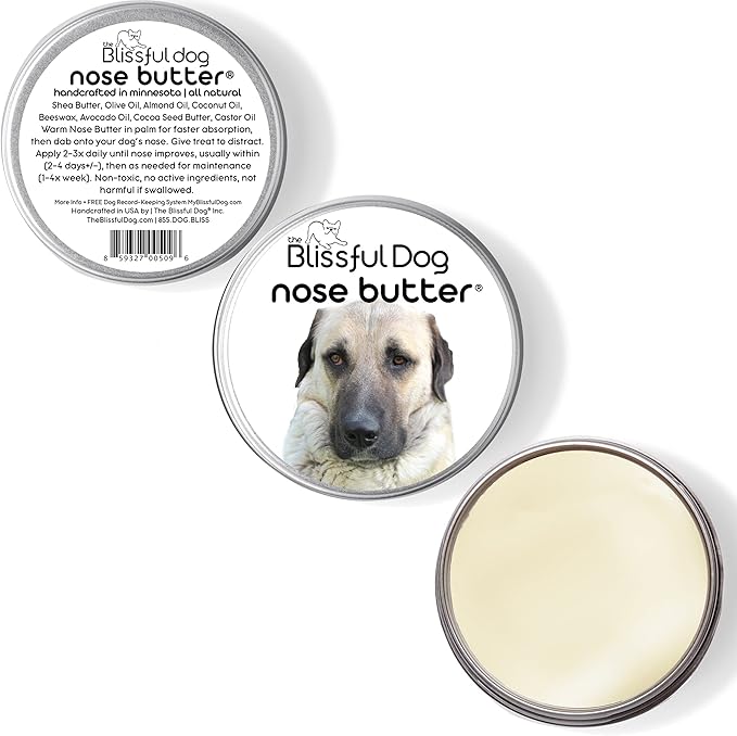 The Blissful Dog Anatolian Shepherd Nose Butter, 8OZ