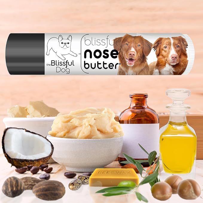 The Blissful Dog Nova Scotia Duck Tolling Retriever Unscented Nose Butter - Dog Nose Butter, 0.15 Ounce