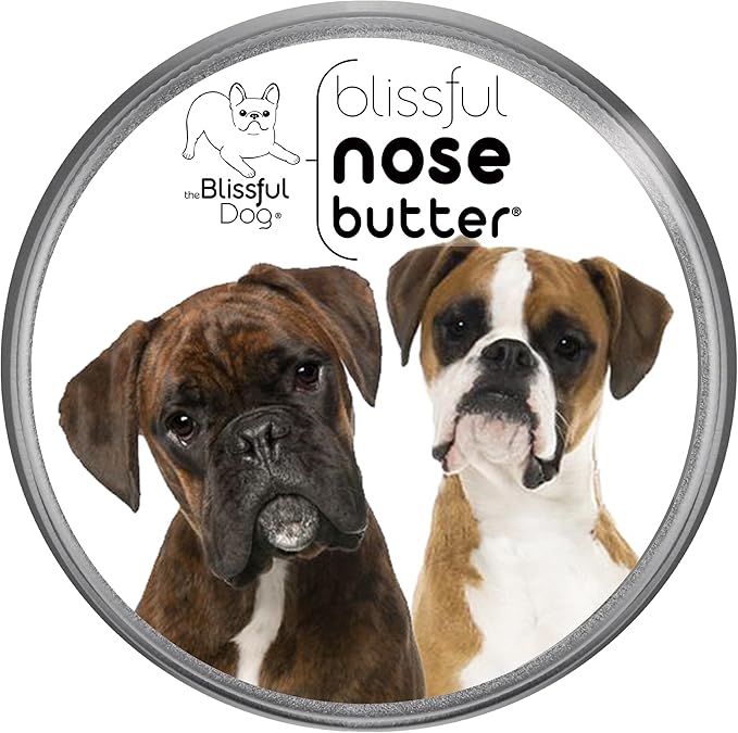 The Blissful Dog Boxer Duo Unscented Nose Butter, 4-Ounce