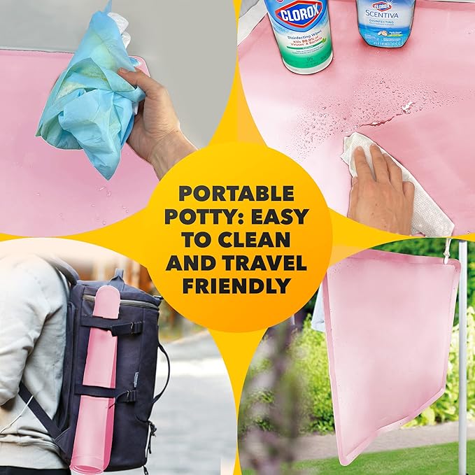 TidyFriend Dog Pee Pad Holder Tray Fits for 24” x 24” Wee Wee Pee Pads - Stable Grip, Raised Edges, Quick-Wipe Silicone Surface Dog Potty Tray Holder for Indoor Flooring Protection (Rose)