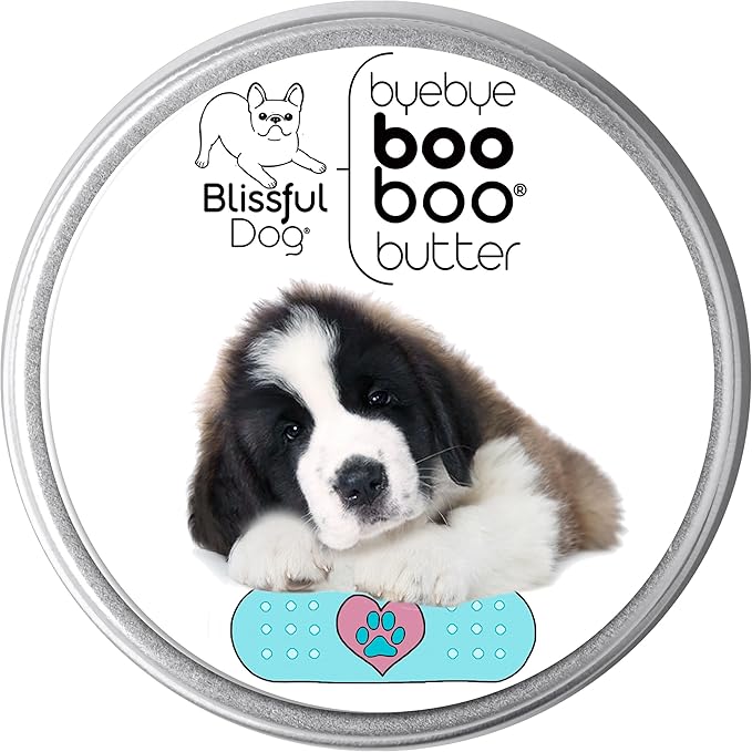 The Blissful Dog 8 oz TIN St. Bernard Booboo Butter