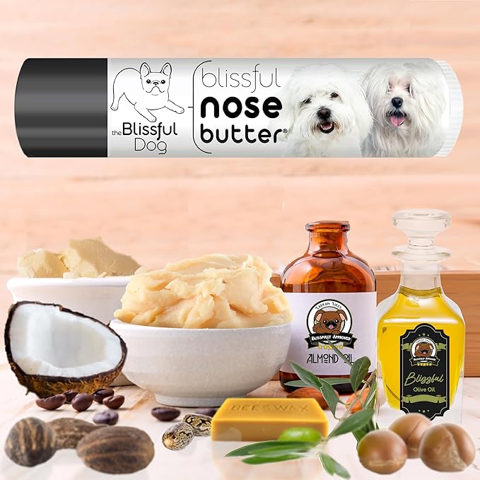 The Blissful Dog Coton De Tulear Unscented Nose Butter, 0.15-Ounce