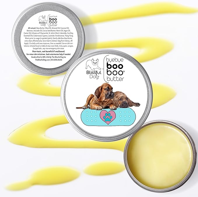 The Blissful Dog Fila Brasiliero Boo Boo Butter, 16 oz.