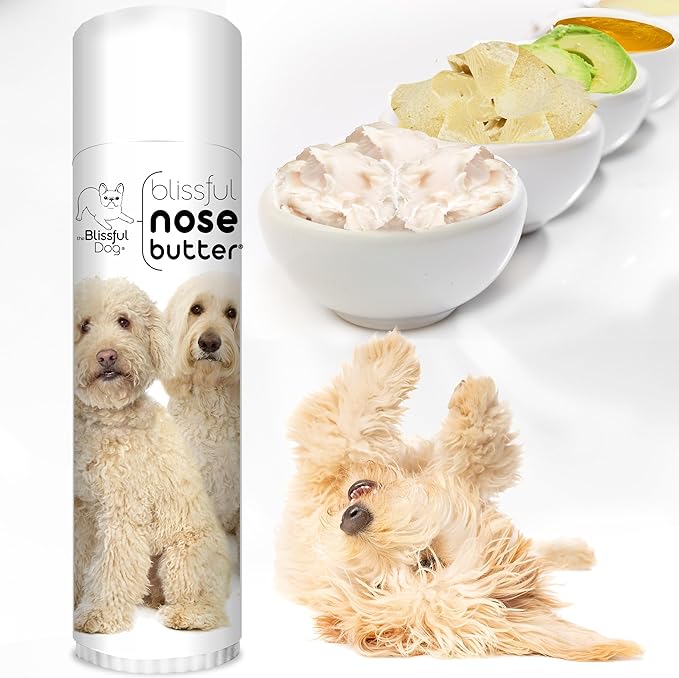 The Blissful Dog Goldendoodle Unscented Nose Butter - Dog Nose Butter, 0.50 Ounce