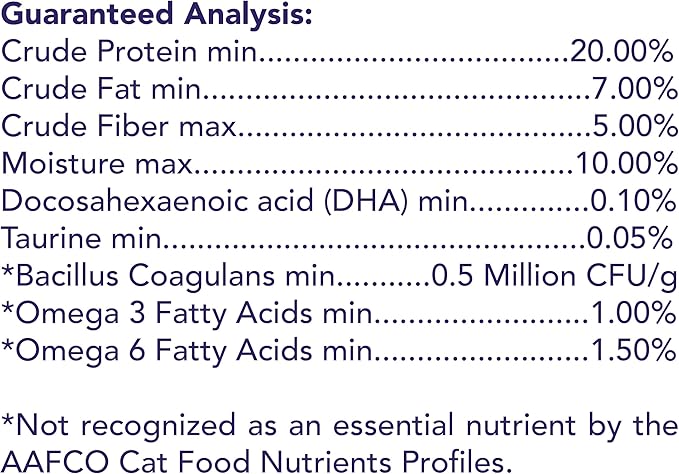 Get Naked Digestive Health Crunchy Cat Treats 6oz - Chicken Flavor, Grain-Free Cat Probiotics for Indoor Cats, Supports Healthy Digestion, Dental Health & Immunity, Made in The USA