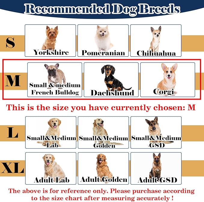 Hard & Heavy Plastic Dog Cone Collar Alternative for Medium Dogs (French Bulldog Dachshund) After Surgery, Adjustable Recovery Cone Anti-Lick, Elizabethan Protective Collar Cone of Shame for Healing