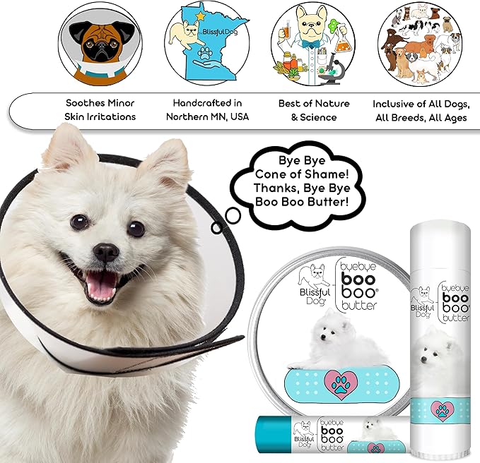 The Blissful Dog .15 oz Tube American Eskimo Booboo Butter