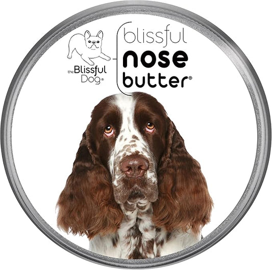 The Blissful Dog Springer Spaniel Unscented Nose Butter - Dog Nose Butter, 4 Ounce