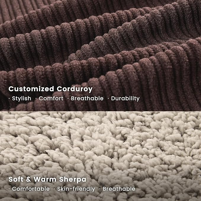 Miguel Washable Dog & Cat Bed with Removable Cushion for Medium & Small Dogs, Easy to Wash Pet Sofa Bed with Side Bolster, Dark Brown 25 Inch
