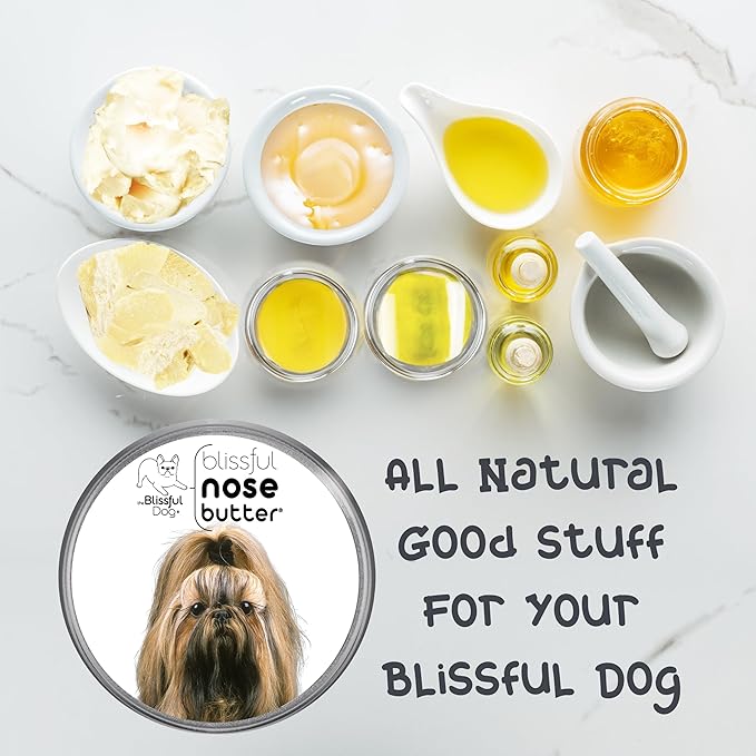 The Blissful Dog UNSC-SHIHTZU-16OZ Shih Tzu Unscented Nose Butter, 16-Ounce