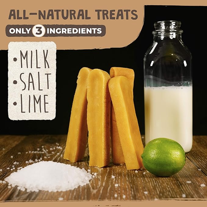 Mighty Paw Yak Cheese Chews for Dogs, All Natural Long Lasting Pet Treats. Odorless & Great for Oral Health. Limited Ingredient Chews for Puppies & Power Chewers (Medium, 12 Pack)1 Count (Pack of 1)