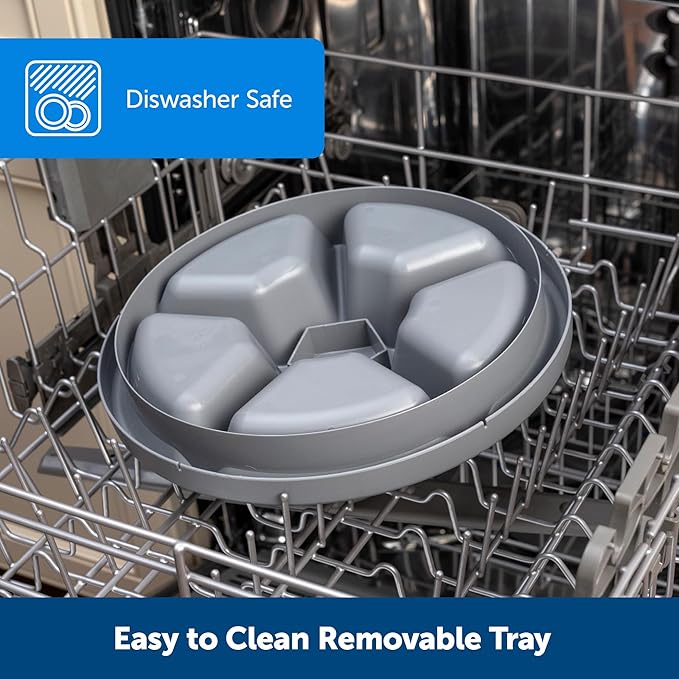 PetSafe Automatic Dog Feeder, 5 Meals, 40 oz Capacity, Plastic, for Dry Food, Multiple Pets (Pack of 2)