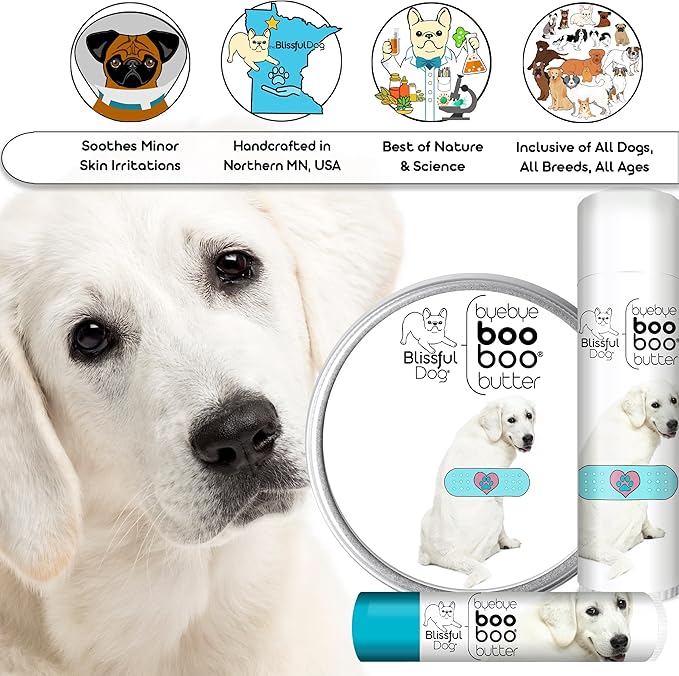 The Blissful Dog Kuvasz Boo Boo Butter, 16 Ounce