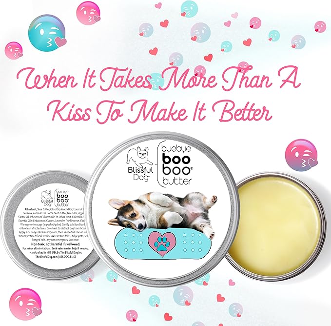 The Blissful Dog 8 oz TIN Corgi Booboo Butter