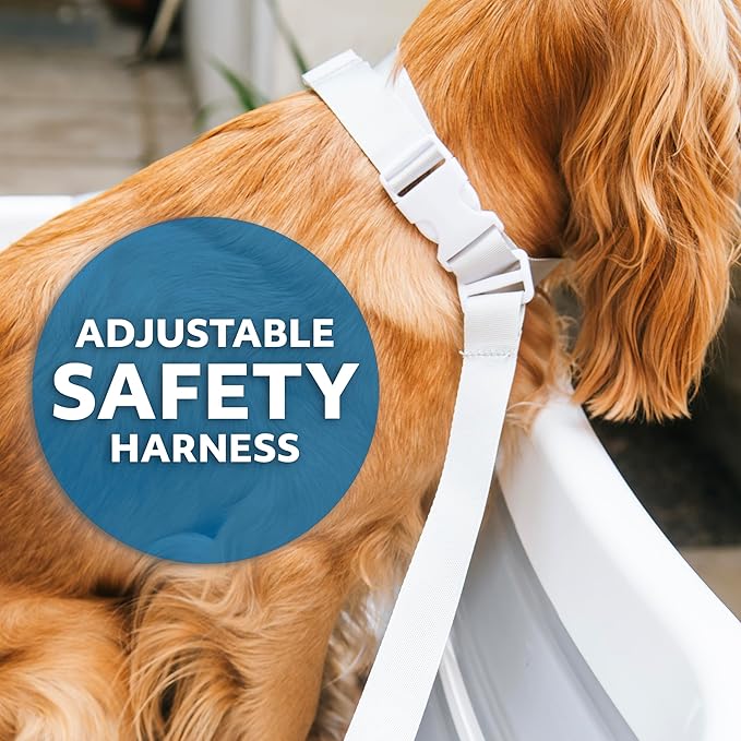 Smoochie Collapsible Pet Bathtub & Washing Station – Portable, Space-Saving Tub for Dogs & Cats, Indoor & Outdoor Grooming