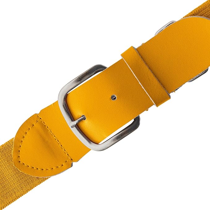 Champion Sports Baseball/Softball Uniform Belt, Comfort Stretch Fit Durable Syntex Tab - Youth & Adult Sizes, Multiple Colors