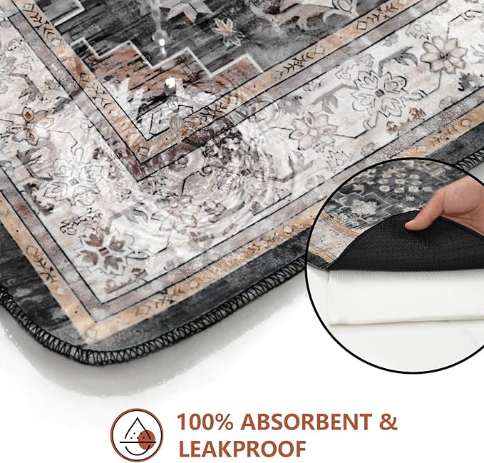 Washable Pee Pads for Dogs 2 Pack, Absorbent Reusable Puppy Pads Waterproof, Leakproof & Non-Slip Whelping Pad, Potty Training Pads for Dogs Playpen Mat 24x36