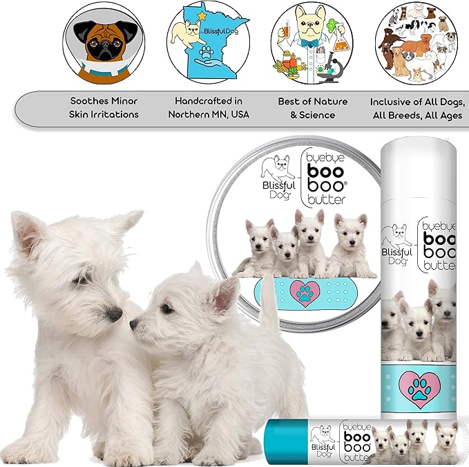 The Blissful Dog West Highland Terrier Boo Butter, 8 oz