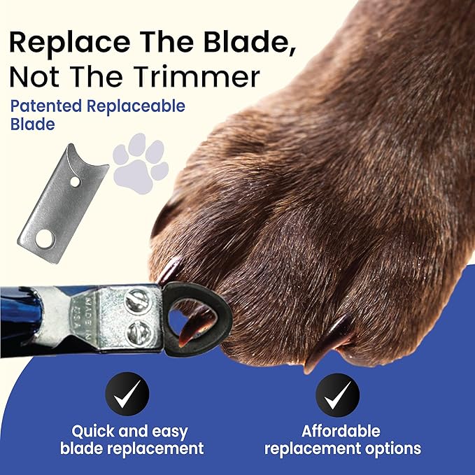 Resco Original Deluxe Dog, Cat, and Pet Nail/Claw Clippers. Best USA-Made Trimmer, More Colors & Sizes, PF0725