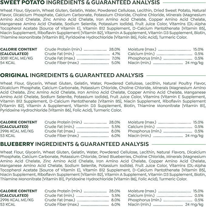 Greenies Petite Dental Dog Treats, 3-Flavor Variety Pack, (3) 12 oz. Pouches, 60 Total Treats