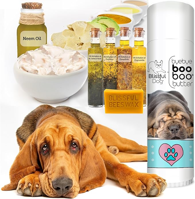 The Blissful Dog .50 oz Tube Bloodhound Booboo Butter
