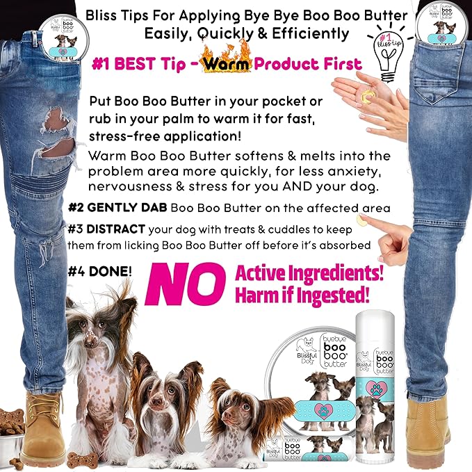 The Blissful Dog Chinese Crested Boo Butter, 1 oz