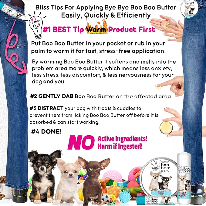 The Blissful Dog 8 oz TIN Chihuahua Booboo Butter