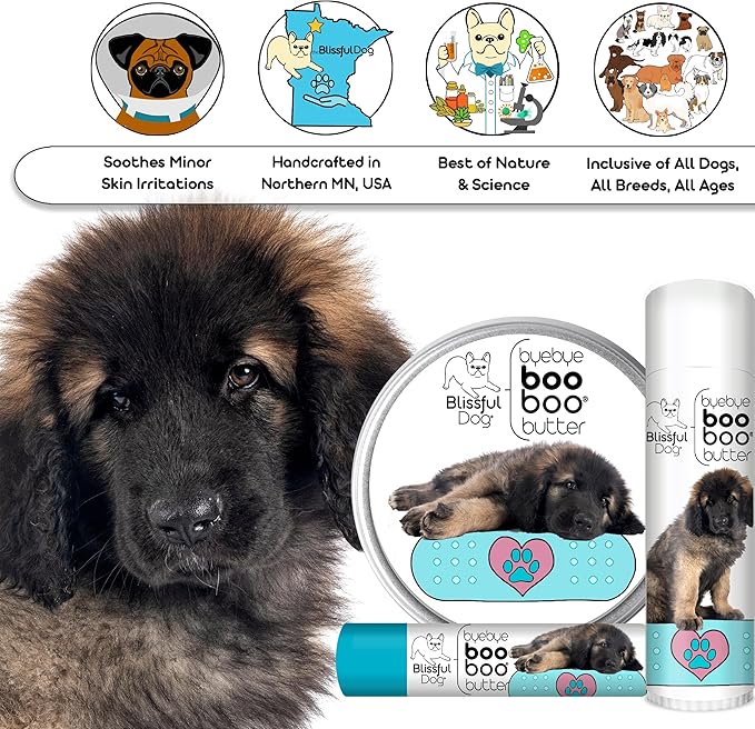 The Blissful Dog Leonberger Boo Boo Butter, 0.15-Ounce