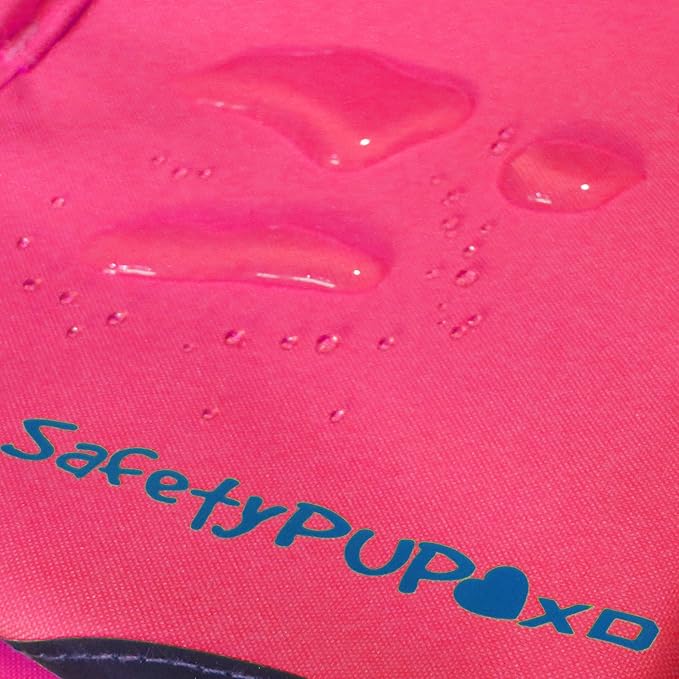 Dog Reflective Vest – Hi-Vis Fluorescent Visibility That Helps to Safeguard Your Pet On/Off Leash in Urban & Rural Areas (Pink, X-Small)